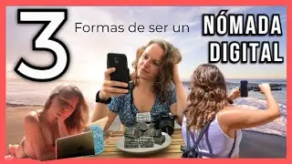 3 Tipos de nómadas digitales | Como ser un nómada digital (ganar dinero y viajar)