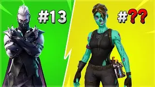 Le 30 Skin più Spaventose di Fortnite! - Speciale Halloween 2019