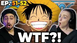 WTF JUST HAPPENED TO LUFFY?! *ONE PIECE* Episodes 51-52 REACTION!