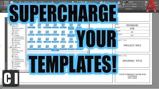 4 Tips to Supercharge AutoCAD Templates & Title Blocks! Automate & Standardize | 2 Minute Tuesday