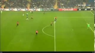 Sow Fantastic Bicycle goal1-0 Fenerbahce - Manchester United