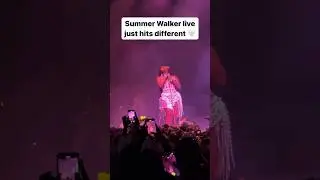 #summerwalker #rnb #rnbmusic #performance #singer #viralshorts #shorts #concert #liveperformance