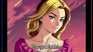 Popular Actors and Actresses In 80's Anime Style with AI | Stable Diffusion + Photoshop