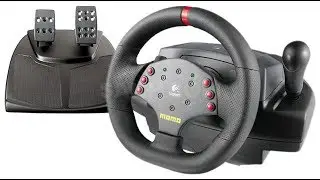 Logitech momo за 500 рублей после Logitech g27 в Live for speed Drift. Опыт Rainbow.