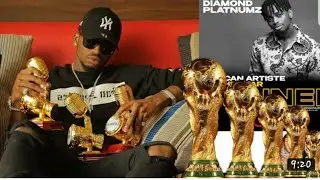 Diamond platinumz ashinda tuzo na mabutu yake.