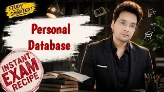 DBMS-14: What is Personal Database ? | Introduction, Definition, Features, use & example, Types of