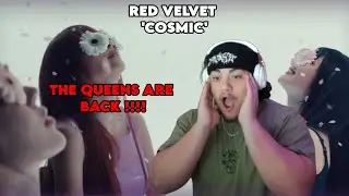 Red Velvet 레드벨벳 'Cosmic' MV REACTION l I LOVE THEM SOOO MUCH!