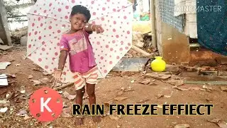 Rain freeze effect ll freez rain effect ll rain ll freez