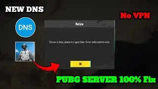 NEW DNS 🚀 HOW TO FIX PUBG MOBILE 