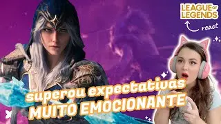 #119 Reagindo à CINEMATIC 2024! Está lindo demais 😍  | League of Legends