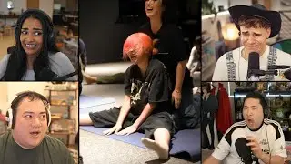 Streamers REACT to Lily Jodi and Yvonne GET STRETCHED by their Instructor (PART 1)