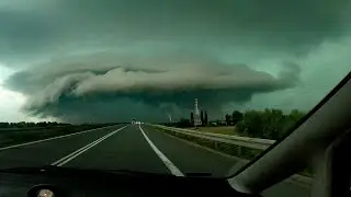 Driving Straight Into A Beautiful  Supercell  (Max Brhon - The Future)  26.06.2020 4K UHD 60FPS V.3