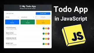 Build ToDo App in JavaScript | Beginner Project with ChatGPT & Claude AI UI