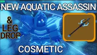 New Aquatic Assassin Cosmetic In Aquatic Temple & Legendary Drop In Dungeon Quest! (Roblox)