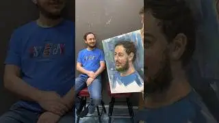 Портрет с натуры масляными красками, как Вам реакция?