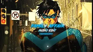Family Affair - Mary J. Blige || Edit audio