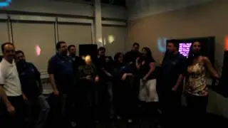 The whole group from SQL Saturday Chicago Karaoke