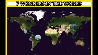 seven wonders in the world beautiful architects | 7 wonders in the world in English 2023