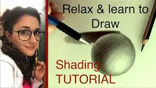 How To Shade With Pencil For Beginners/TUTORIAL/mark making