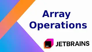 Array and its Operation in Kotlin. 