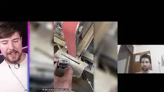 reaction on Mr. beast video | smart worker | satisfaction video | watch till end |