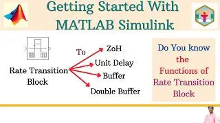 Part 10 | Rate transition block | Getting started with MATLAB Simulink