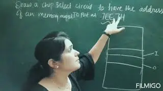 io interfacing question | memory mapped io | io mapped io | io interfacing | microprocessor 8085