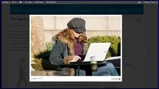 Display images in a lightbox and keep visitors on the same page