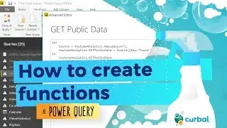 How to create functions in Power Query