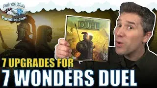 7 Upgrades for 7 Wonders Duel - The Component Proponent