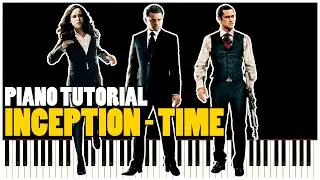 Hans Zimmer - Time (From the Movie 'INCEPTION') (Piano Tutorial Synthesia)