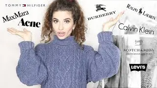 LUXURY SECOND-HAND HAUL | Burberry, Max Mara, Calvin Klein, Tommy Hilfiger || Anetta Budapest