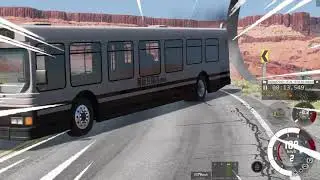 BeamNG x Initial D drift bus