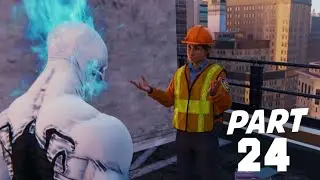 SPIDER-MAN REMASTERED PC Walkthrough Gameplay Part 24 - The Network Is Slow
