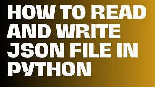 How to Read and Write JSON File in Python -44
