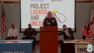 Tampa Police Announce Expansion of Project Locked and Unloaded Program