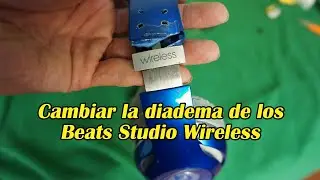 ¿Cómo cambiar la diadema de los Beats Studio Wireless?