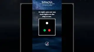 Night lights and Nautical Day Shapes 41 #shorts