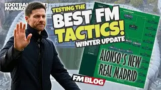 ALONSO'S NEW REAL MADRID | Testing the Best FM24 Tactics | Football Manager 2024