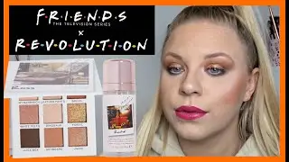 FRIENDS X REVOLUTION ROSS PALETTE & RACHEL FIXING SPRAY | makeupwithalixkate
