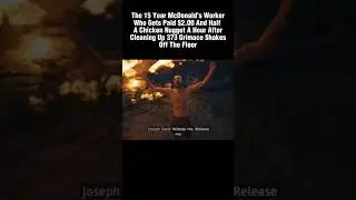 The McDonald's Worker After Cleaning Up 373 Grimace Shakes #shorts #mcdonalds #grimace #memes #funny