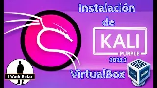Installing Kali Purple on VirtualBox.