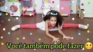 😯Olha a evolução do meu espacate/bora treinar😀