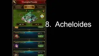 The Boss Monster Acheloides - Evony The king's teturn