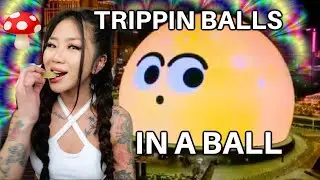 TAKING MAGIC MUSHROOMS IN THE LAS VEGAS SPHERE🍄| Vegas Vlog | Kimmy Tan