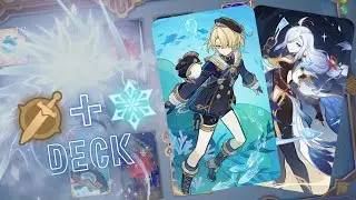 PHYSICAL AND CRYO SYNERGY DECK ❄️ | Genshin TCG