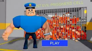 Secret Prison Mode! Funny Moments in Barry's Prison Run Roblox