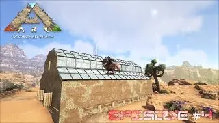 MOVING DAY AND ADOBE BARN BUILDING | ARK Scorched Earth Ep4