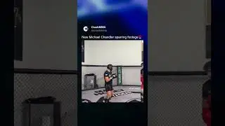 Michael Chandler sparring ahead of Conor McGregor fight