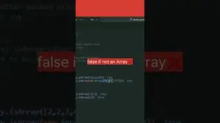 Array.isArray() in javascript || 